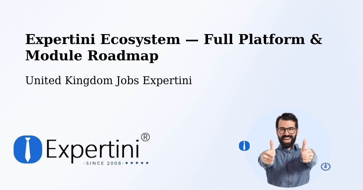 Expertini Ecosystem — Full Platform & Module Roadmap – Long Stratton